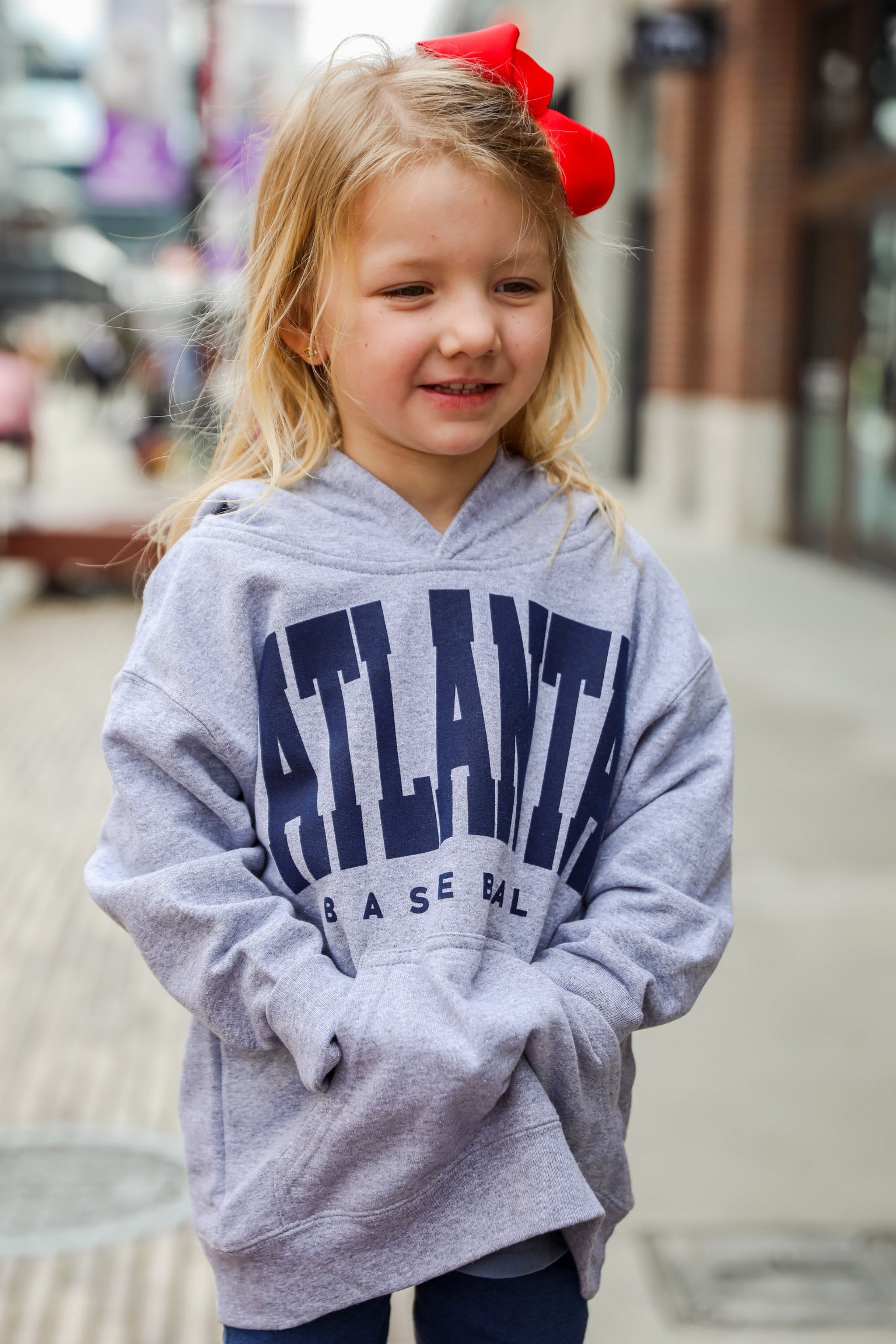 kids braves hoodie