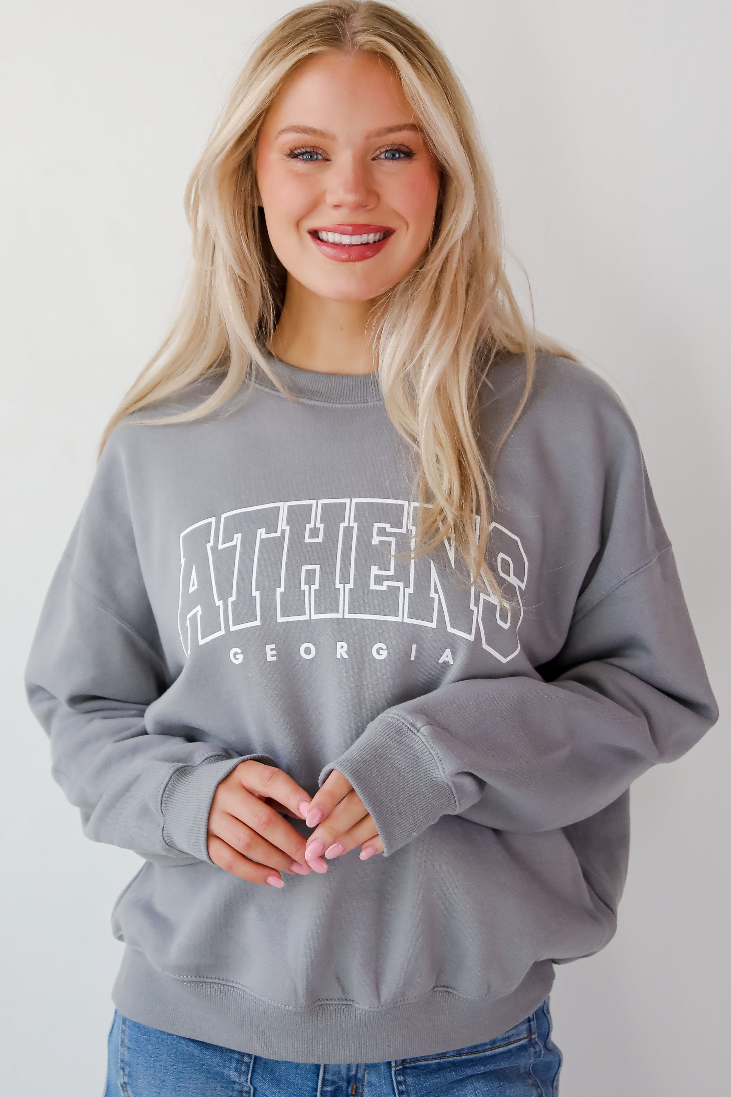 Grey Athens Georgia Sweatshirt