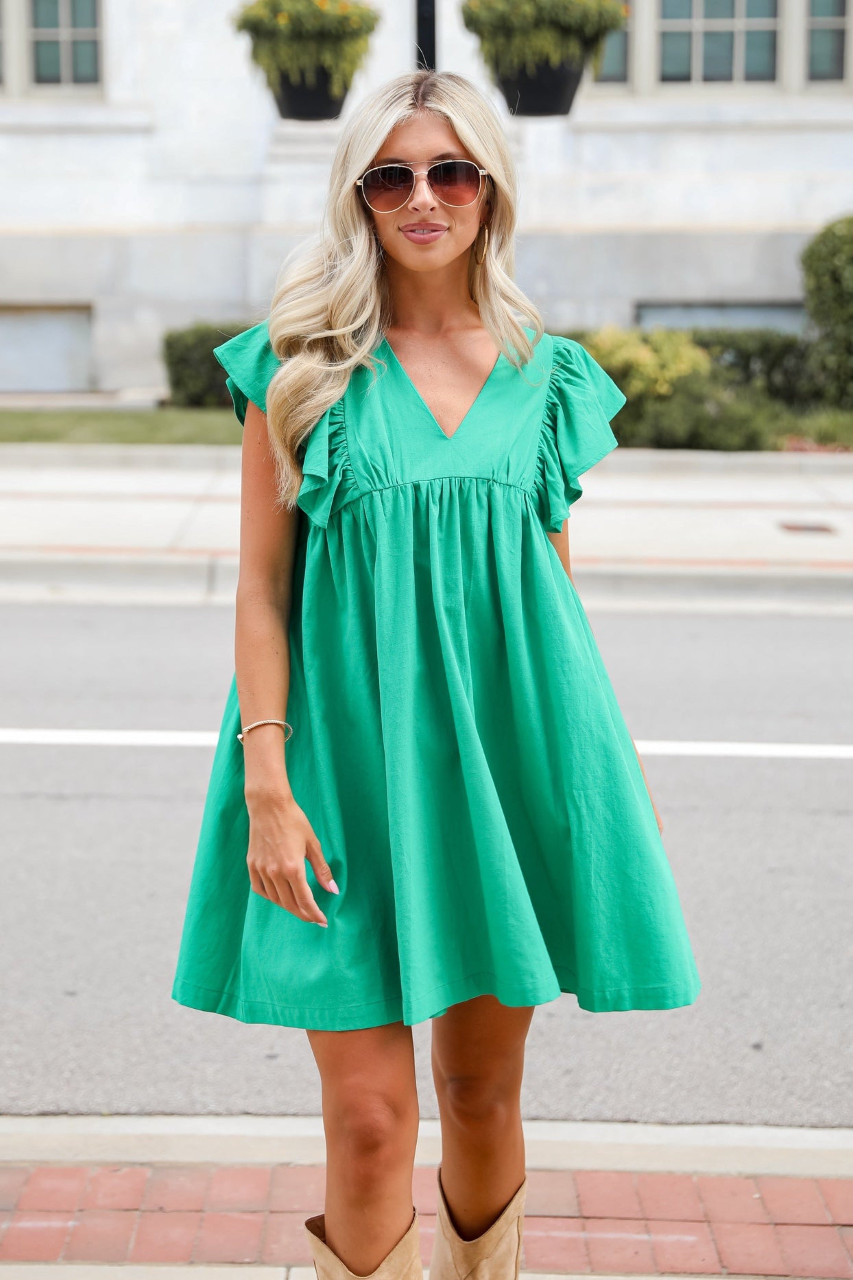 Epitome Of Romance Babydoll Mini Dress