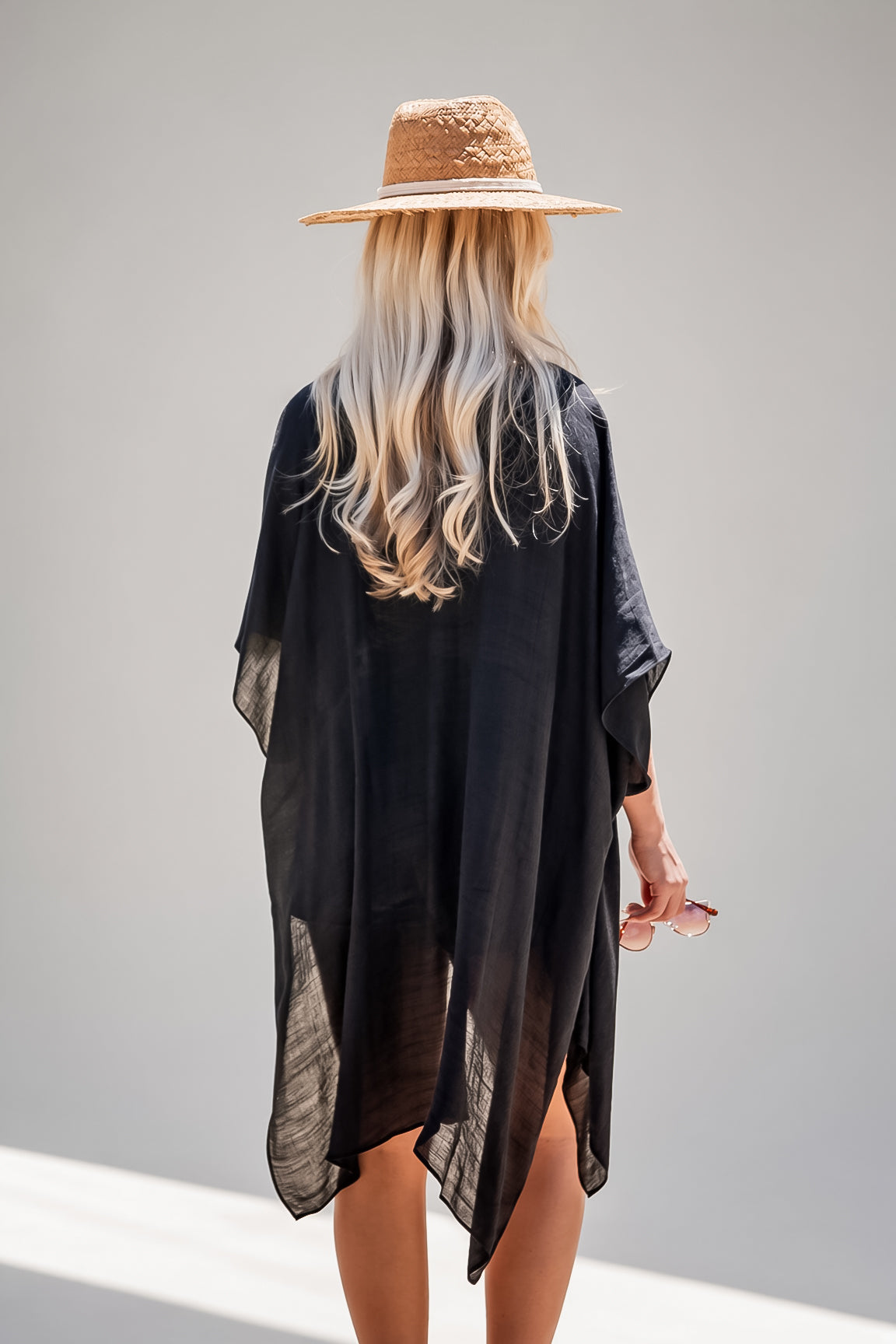 FINAL SALE - At Long Last Black Kimono