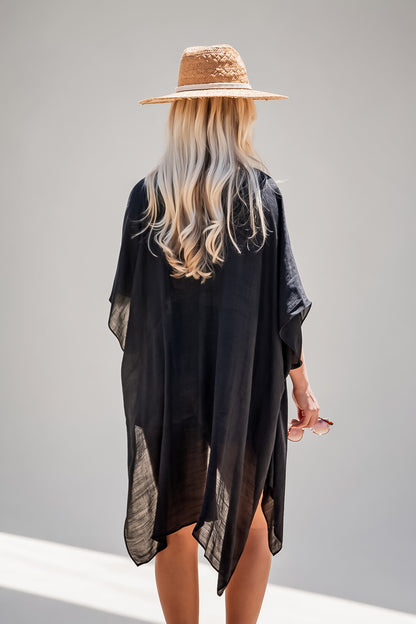 FINAL SALE - At Long Last Black Kimono