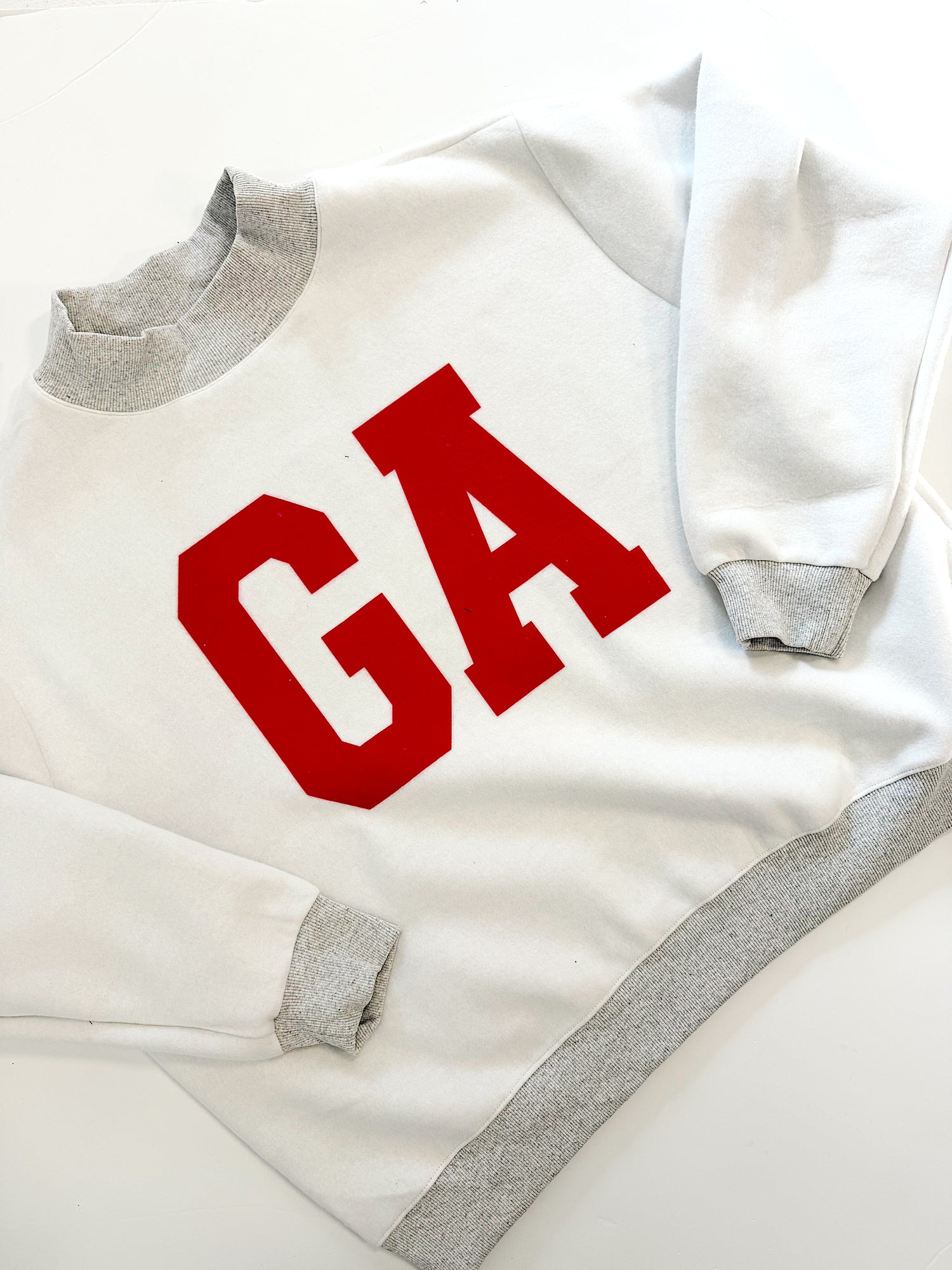 Georgia Reversible Mockneck Sweatshirt
