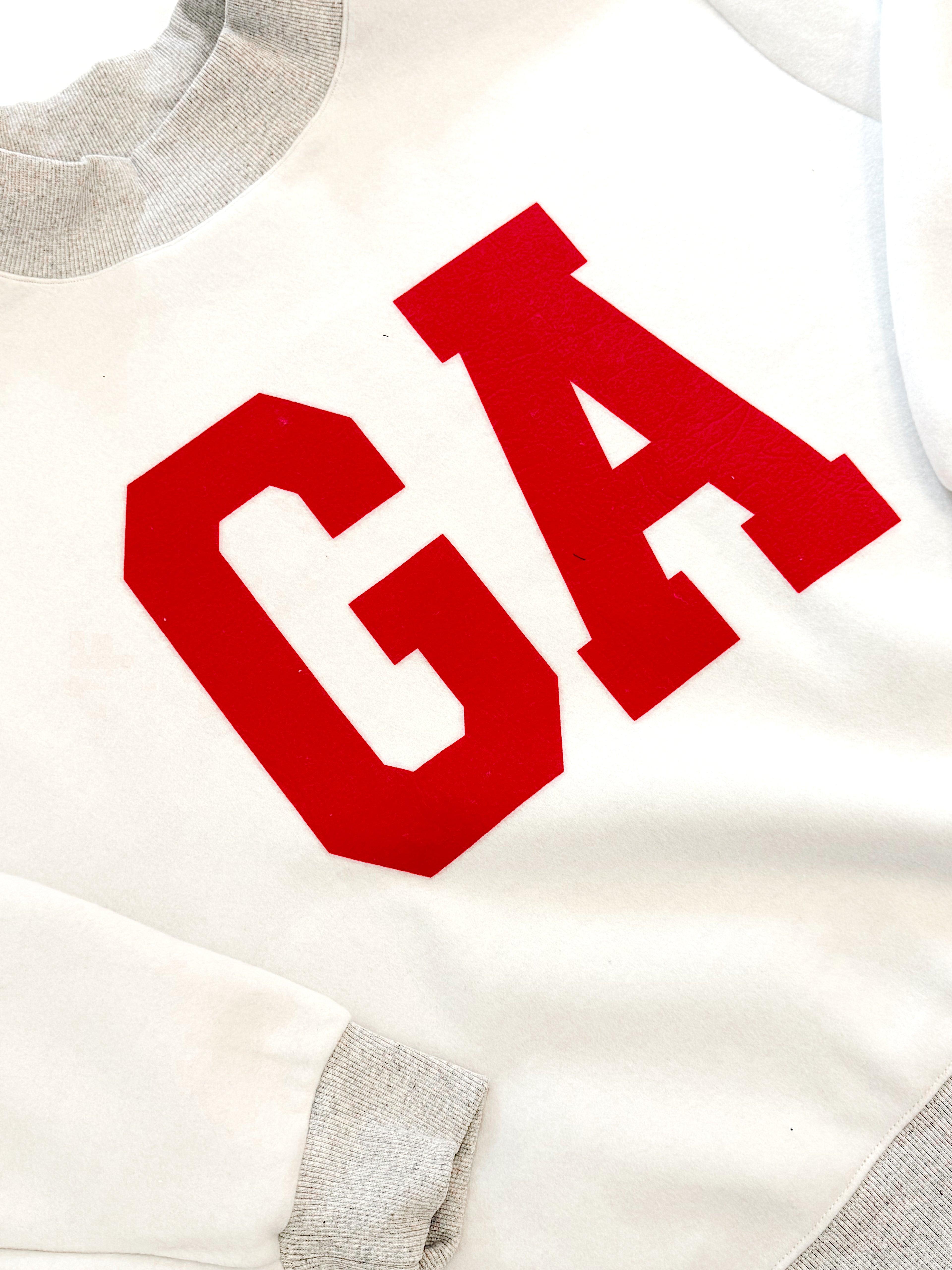 Georgia Reversible Mockneck Sweatshirt