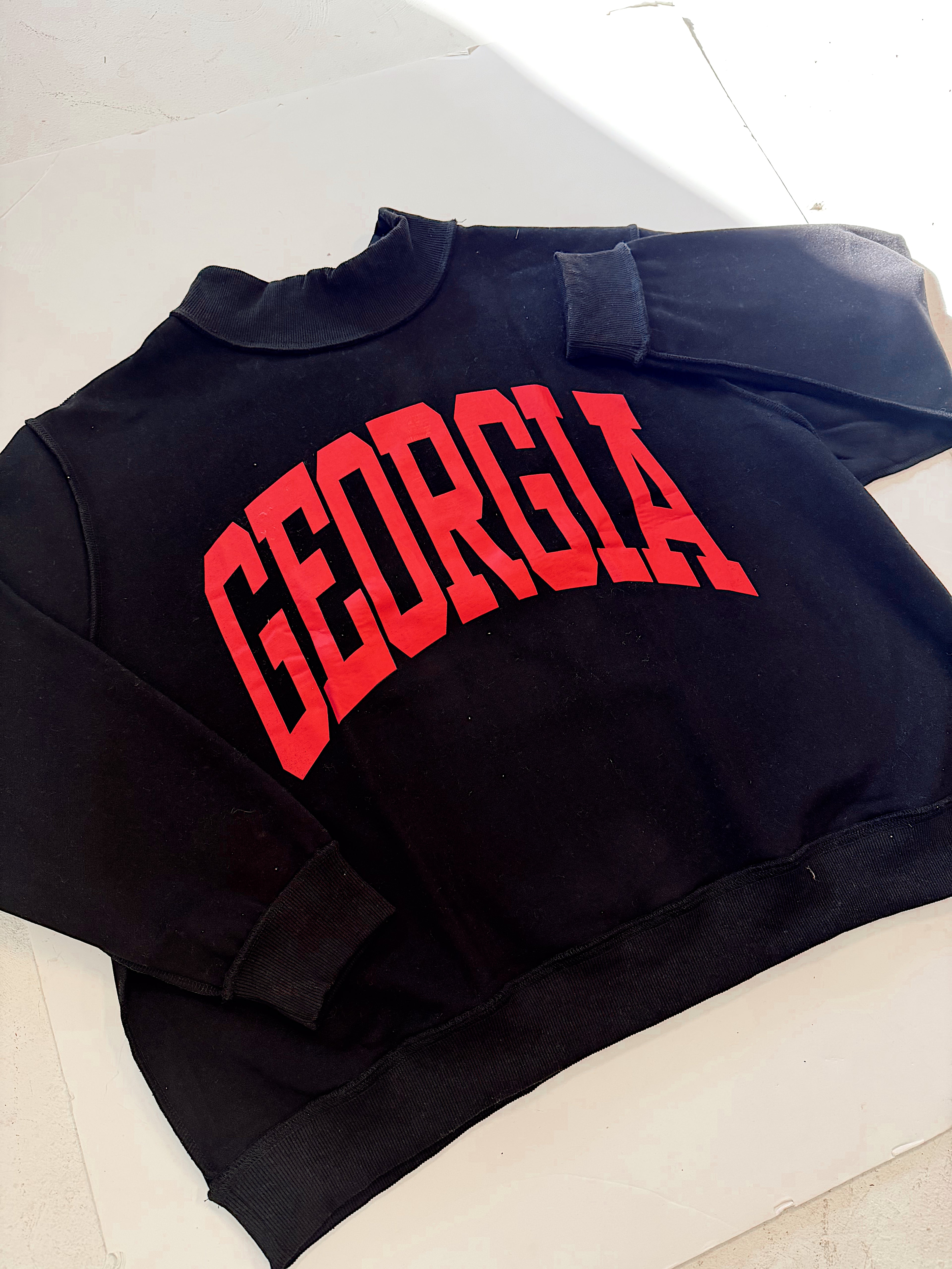 Georgia Reversible Mockneck Sweatshirt