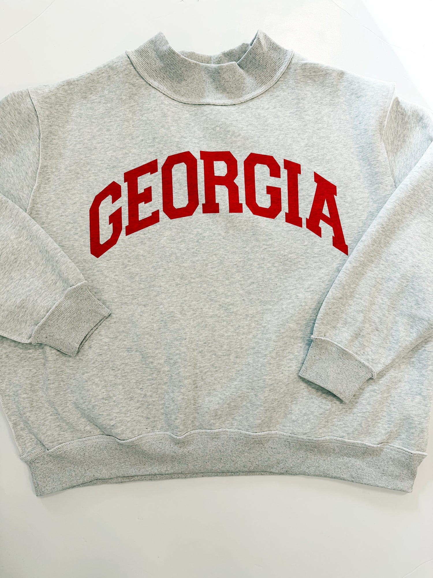 Georgia Reversible Mockneck Sweatshirt