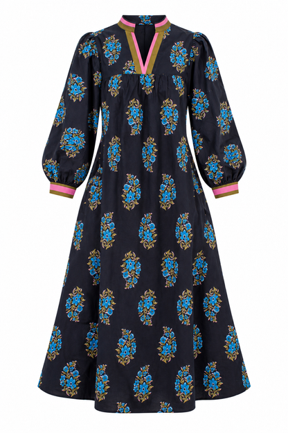 Current Chapter Black Floral Maxi Dress