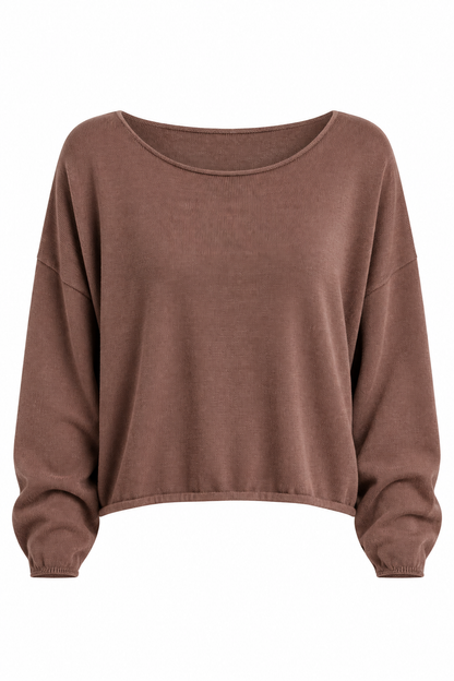 More Than Love Relaxed Knit Top