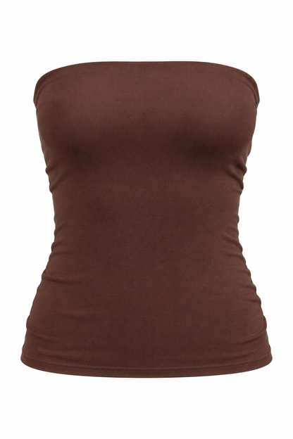 Effortless Edge Strapless Tank