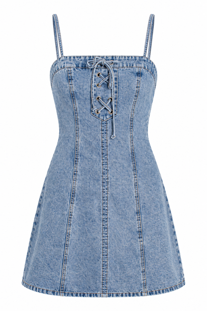 Better In Denim Mini Dress