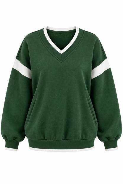 Varsity Weekend Hunter Green Sweatshirt