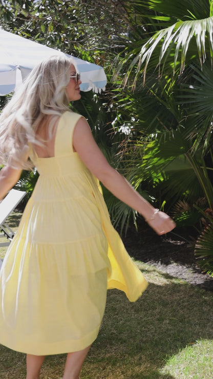 Speak Your Mind Tiered Midi Dress