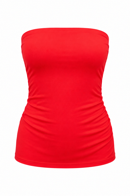 Effortless Edge Strapless Tank