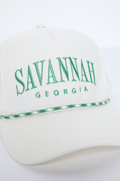 Green Savannah Georgia Hat
