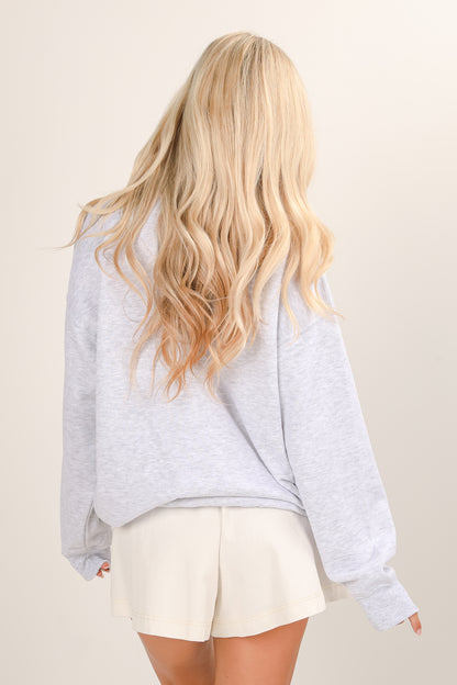 Heather Grey Georgia Sweatshirt