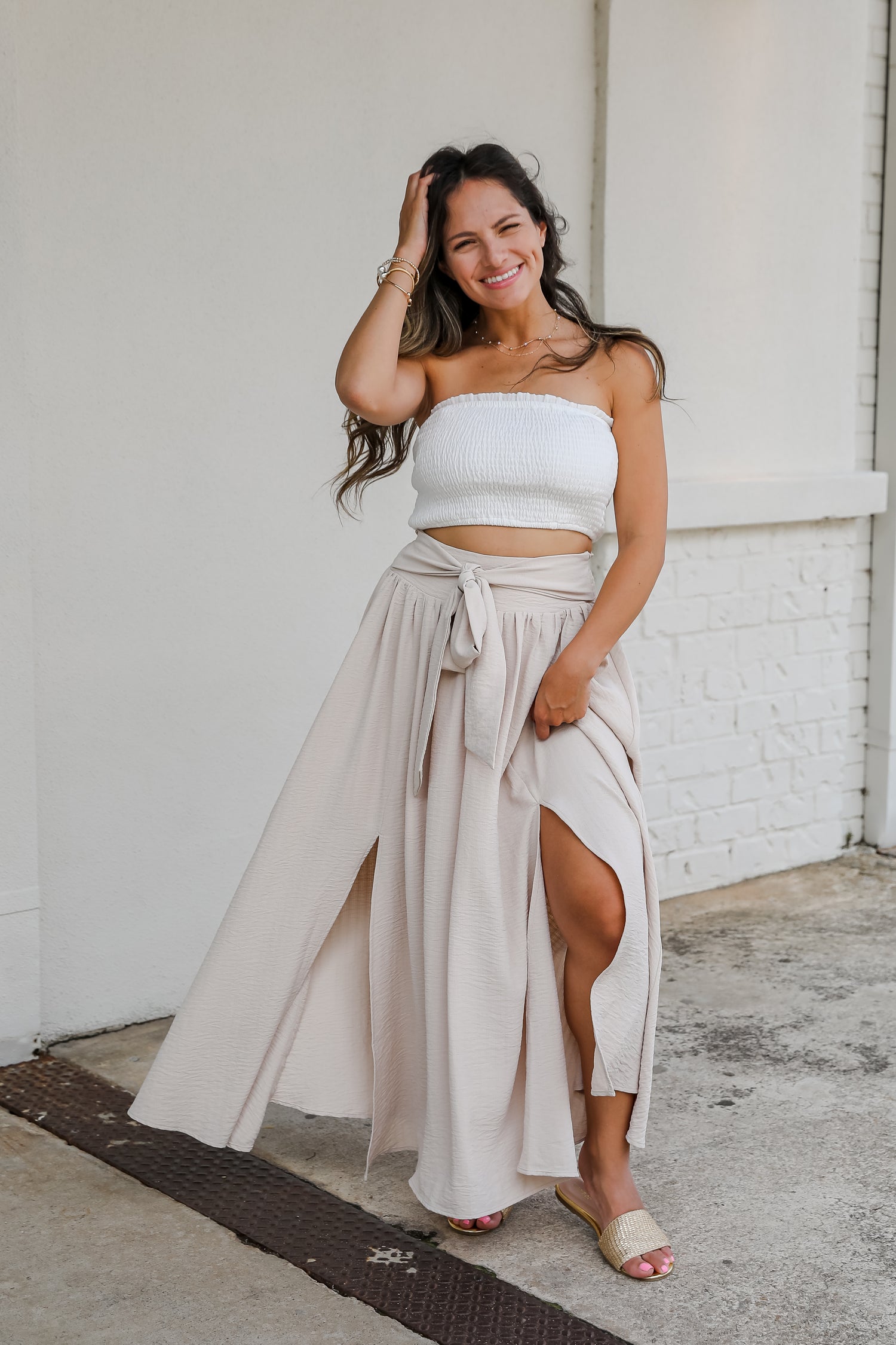 Know What To Do Maxi Skirt