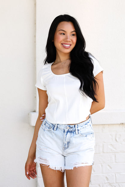 Ella Everyday Ribbed Top