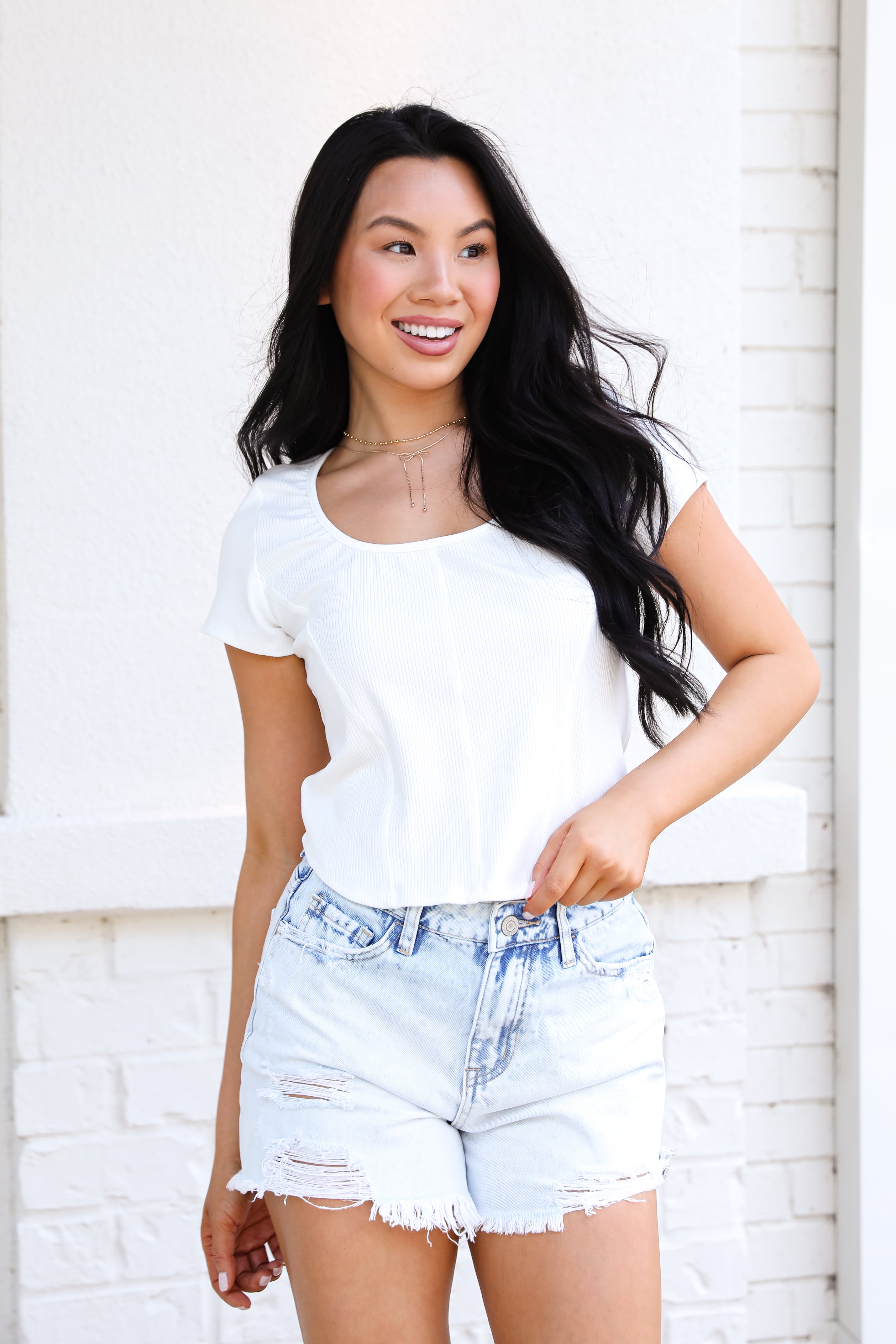 Ella Everyday Ribbed Top