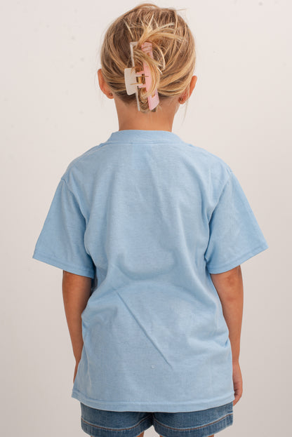 Youth Light Blue Atlanta 2025 All-Star Tee