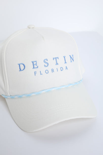 Light Blue Destin Florida Hat
