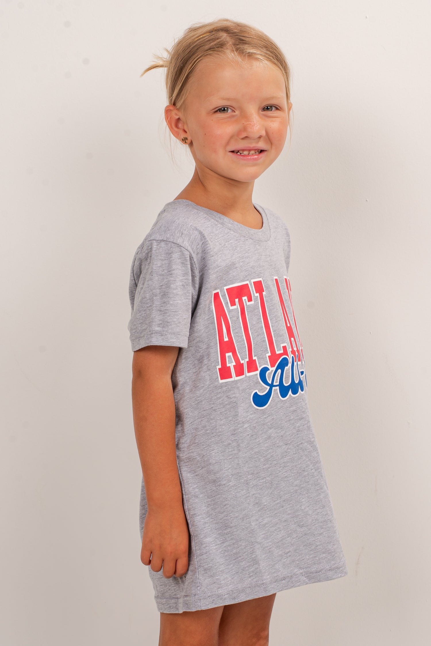 Youth Heather Grey Atlanta All-Star Tee
