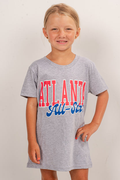 Youth Heather Grey Atlanta All-Star Tee