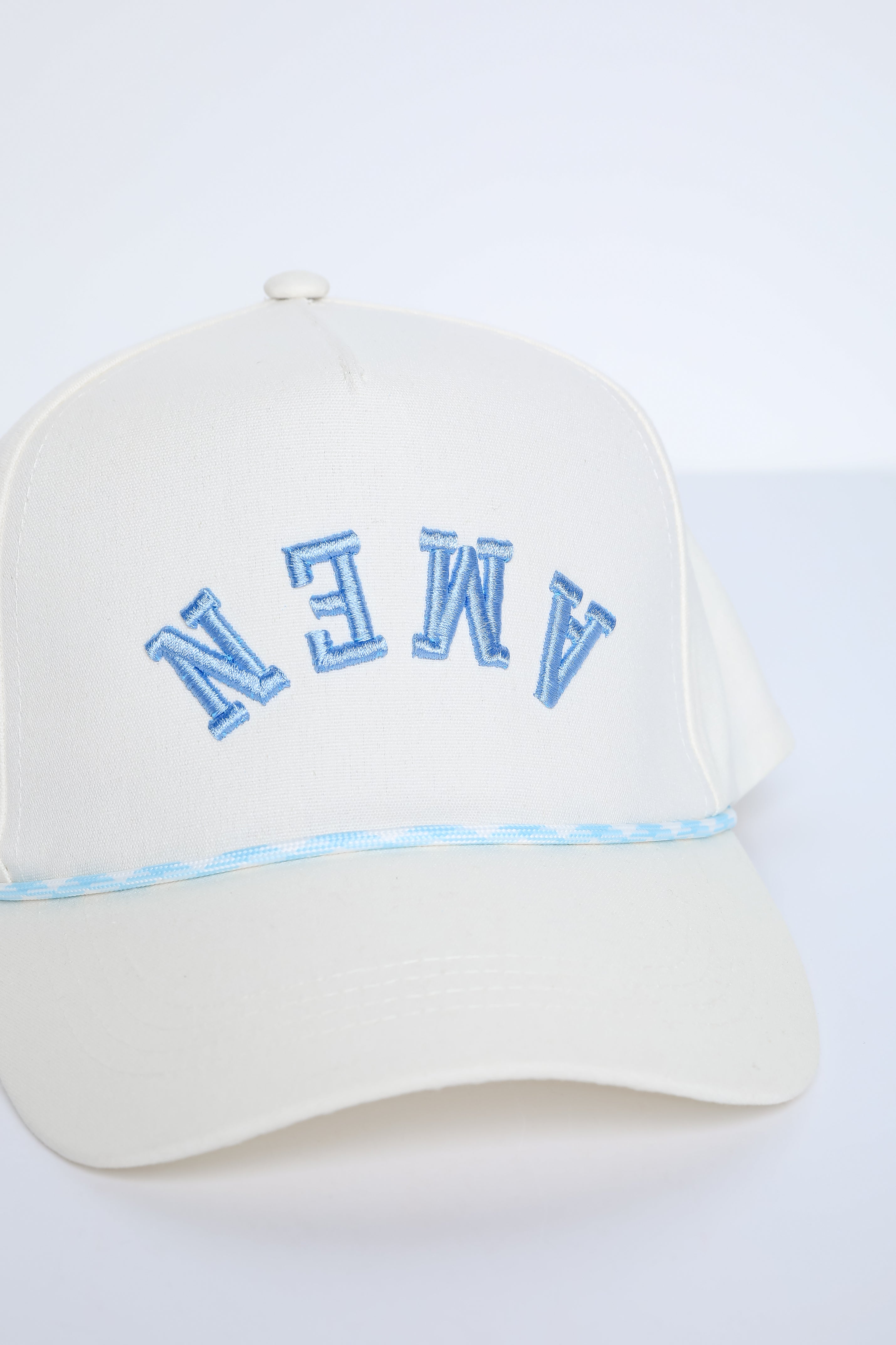 Light Blue Amen Hat