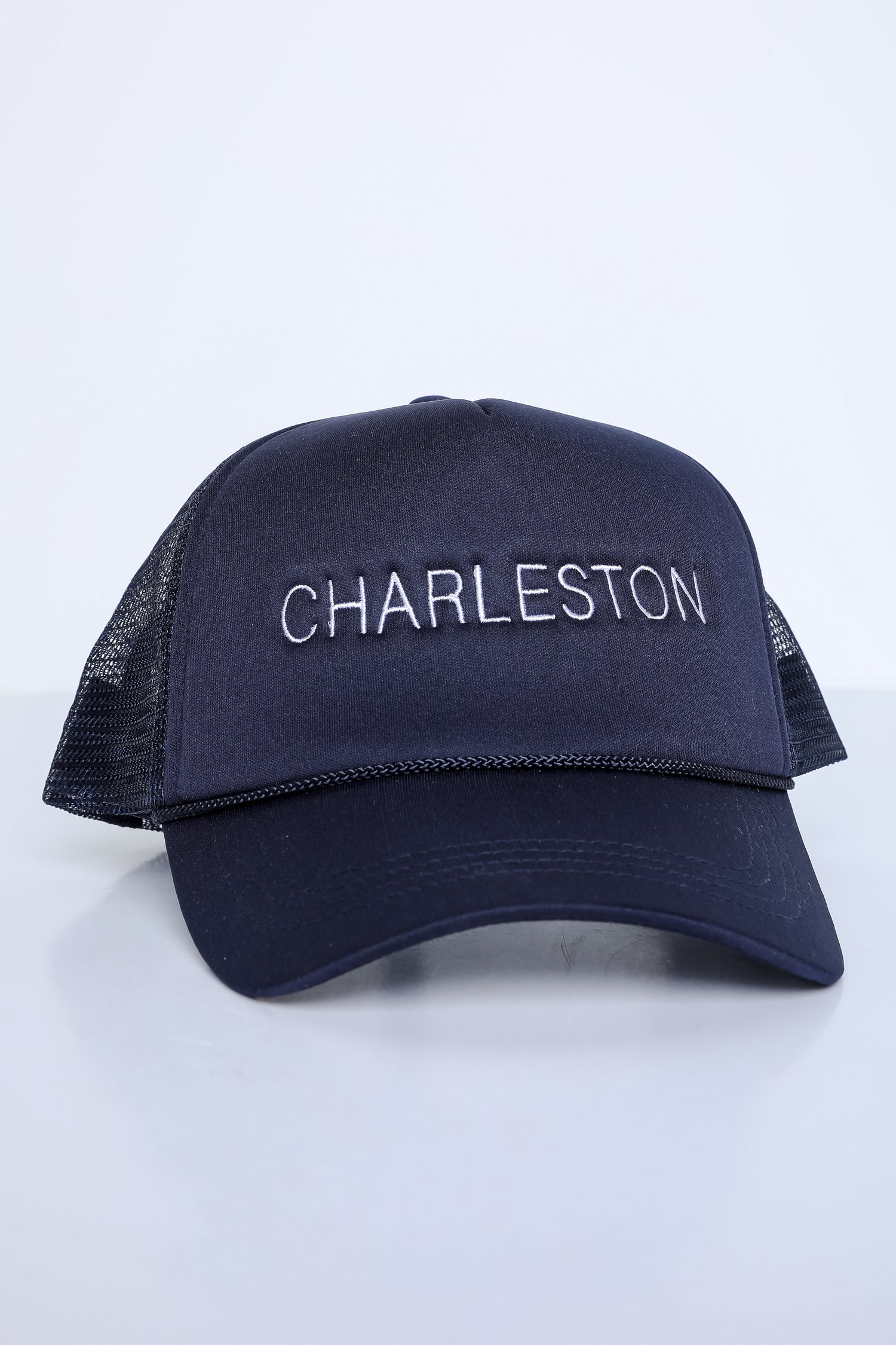 Navy Charleston Trucker Hat
