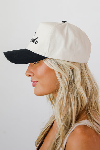 Nashville Script Color Block Hat