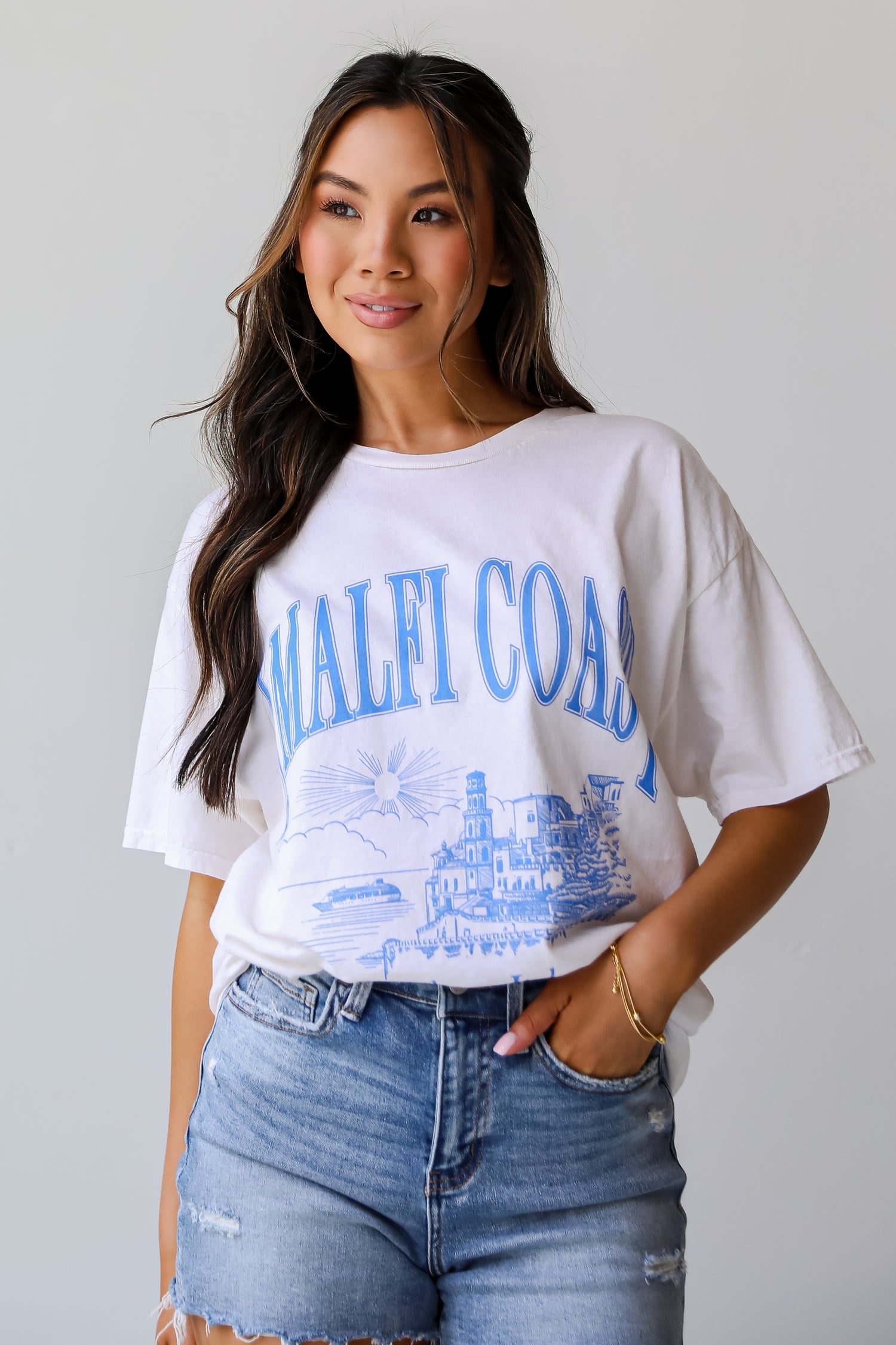 Amalfi Coast Graphic Tee