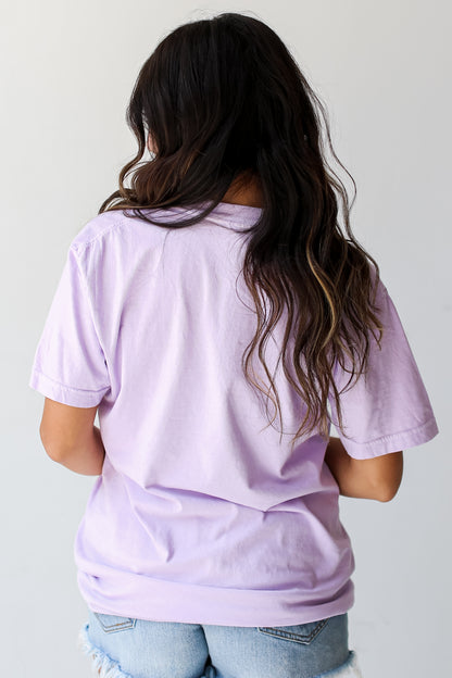 Lavender Athens Georgia Tee back view