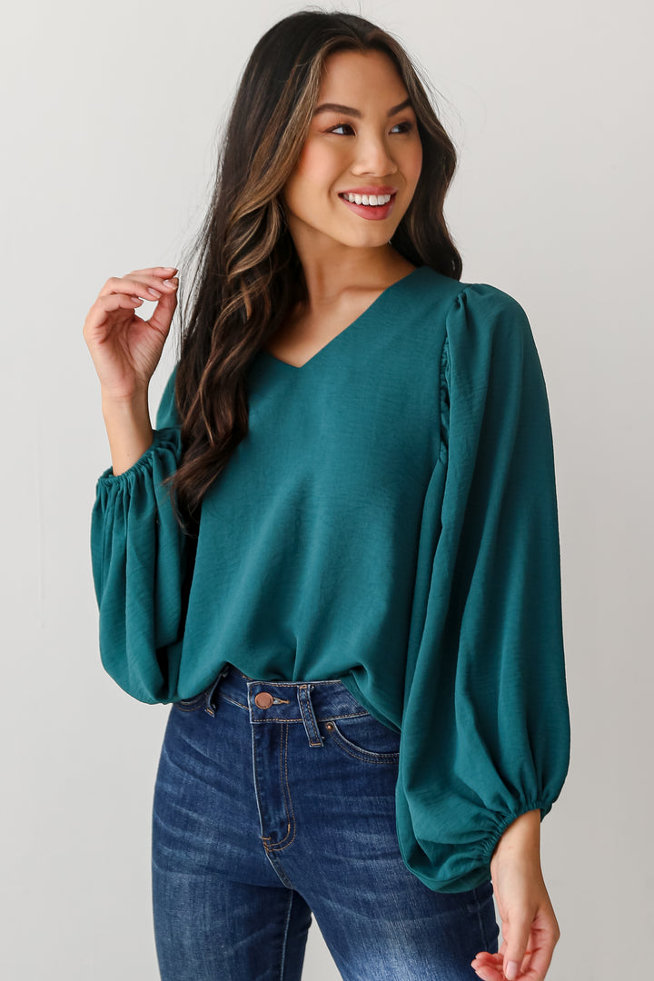 cute green blouses