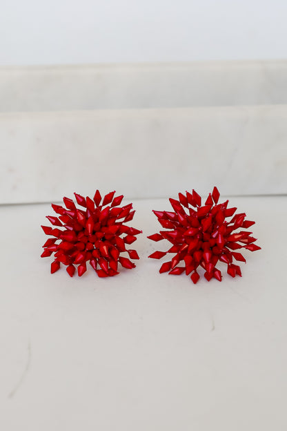 Hayley Beaded Statement Earrings