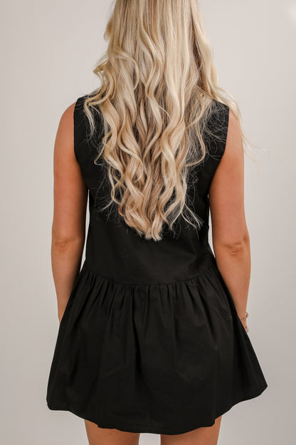 Coming Back For You Bow Mini Dress