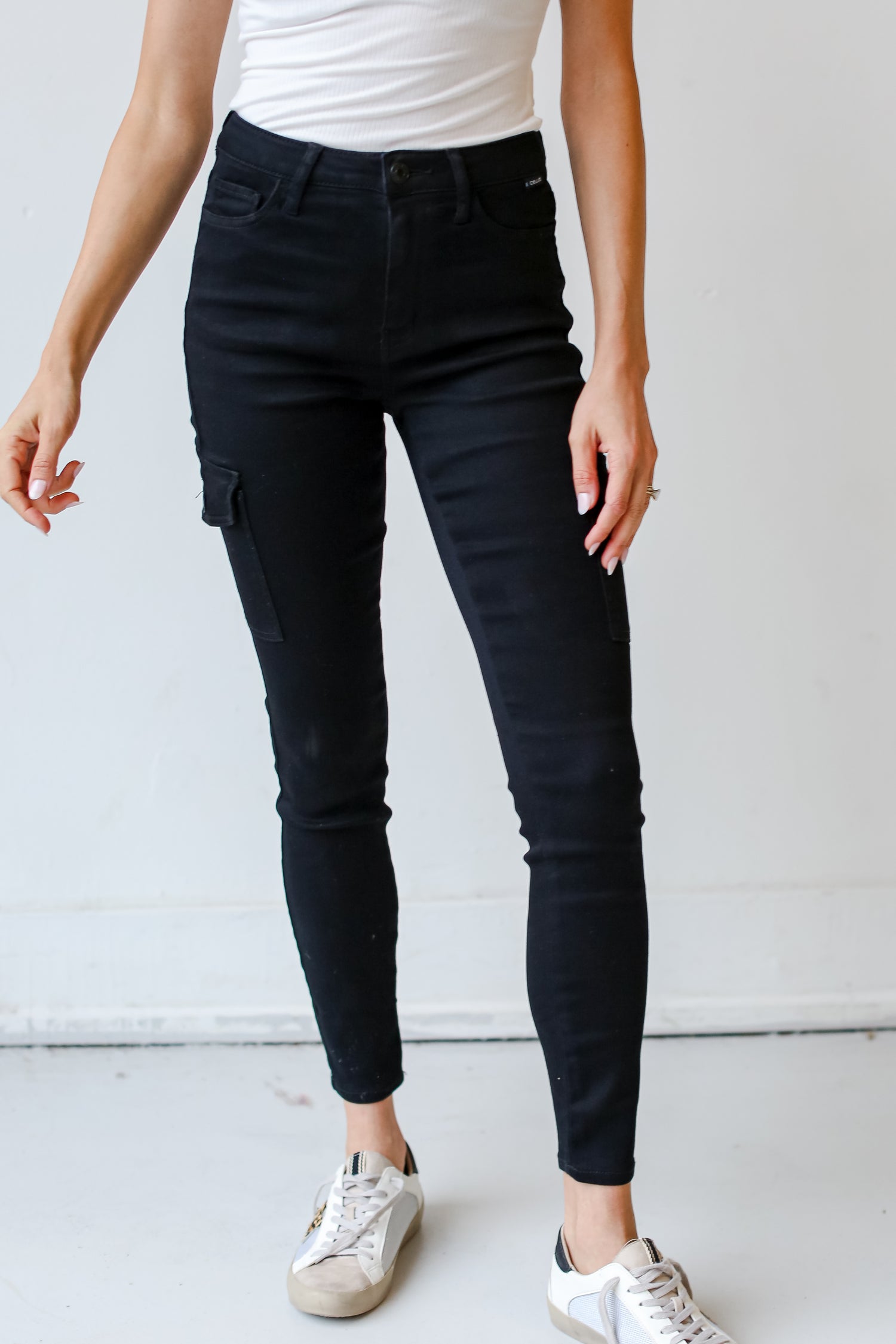 Black Denim Skinny Jeans