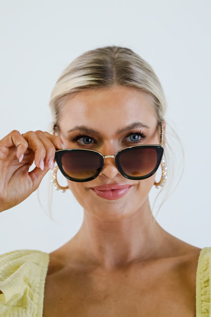 Glistening Lights Cat Eye Sunglasses