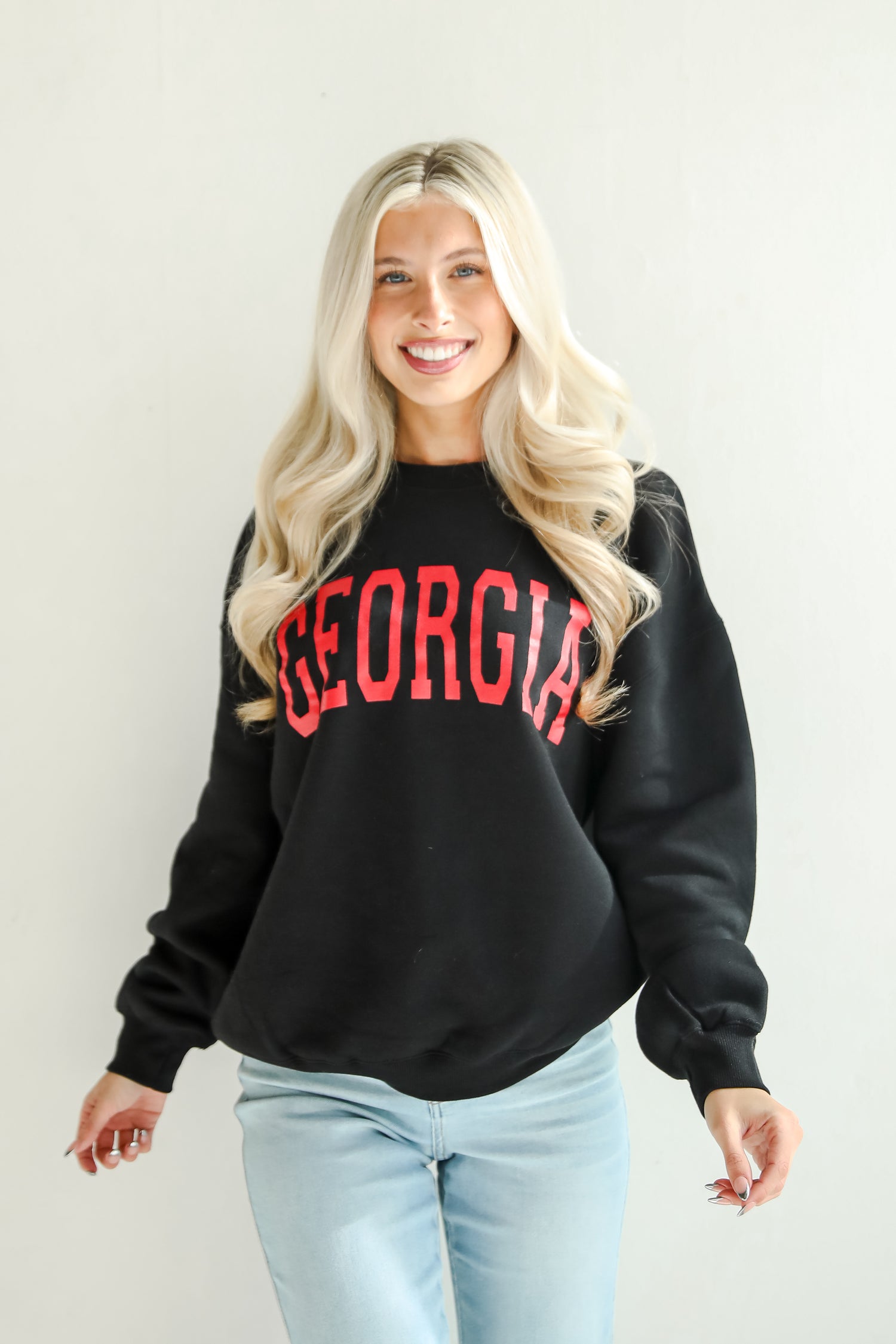 Black Georgia Sweatshirt