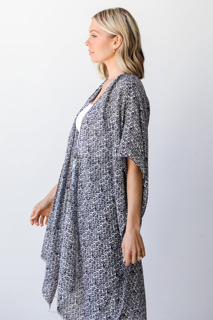 Kimono side view