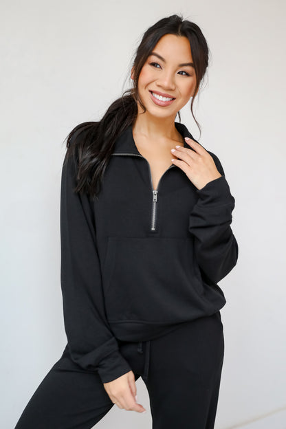 Essential Comfort Quarter Zip Pullover