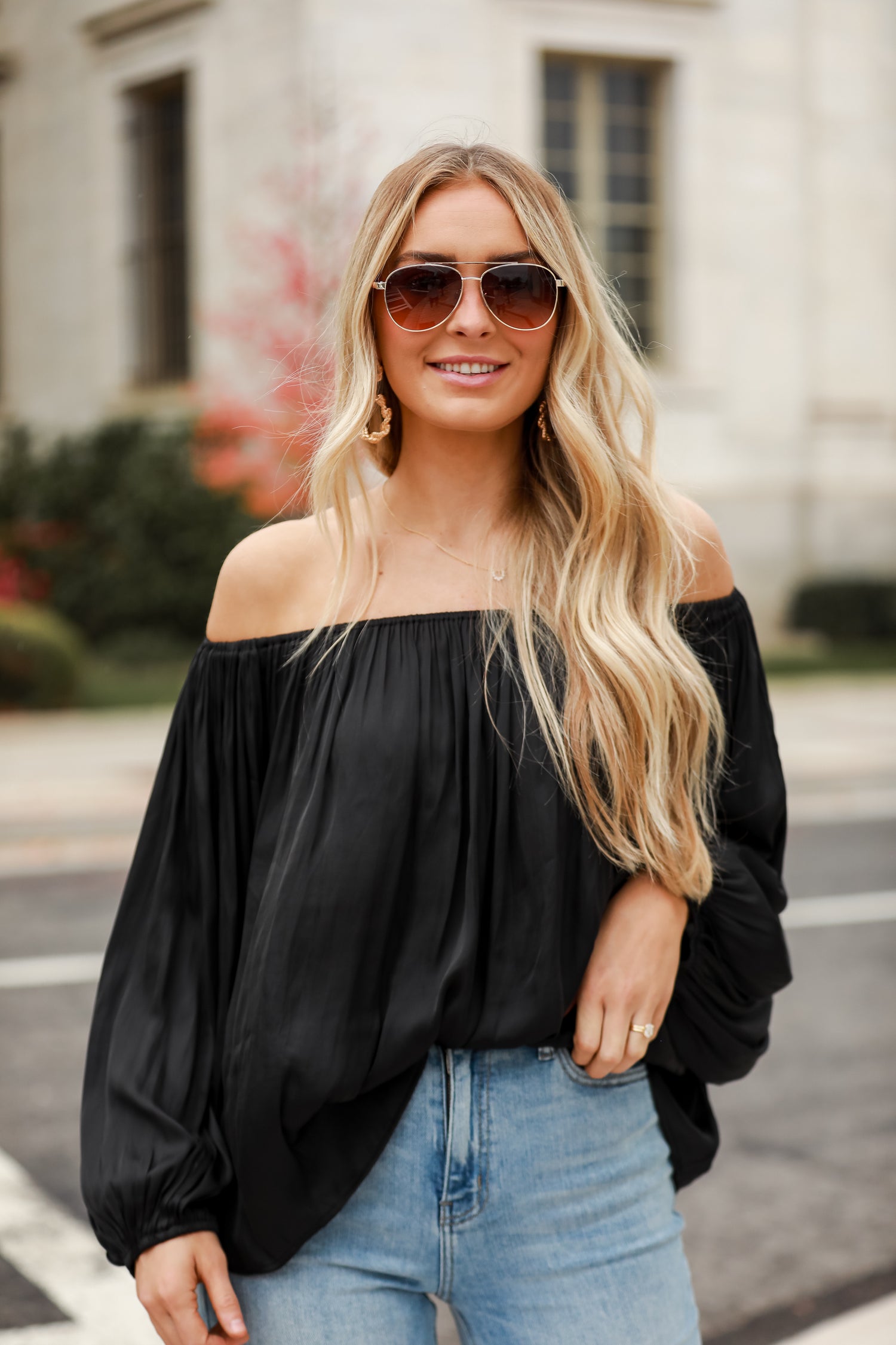 off the shoulder tops