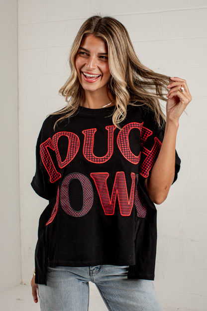 Touchdown Moment Black Graphic Tee