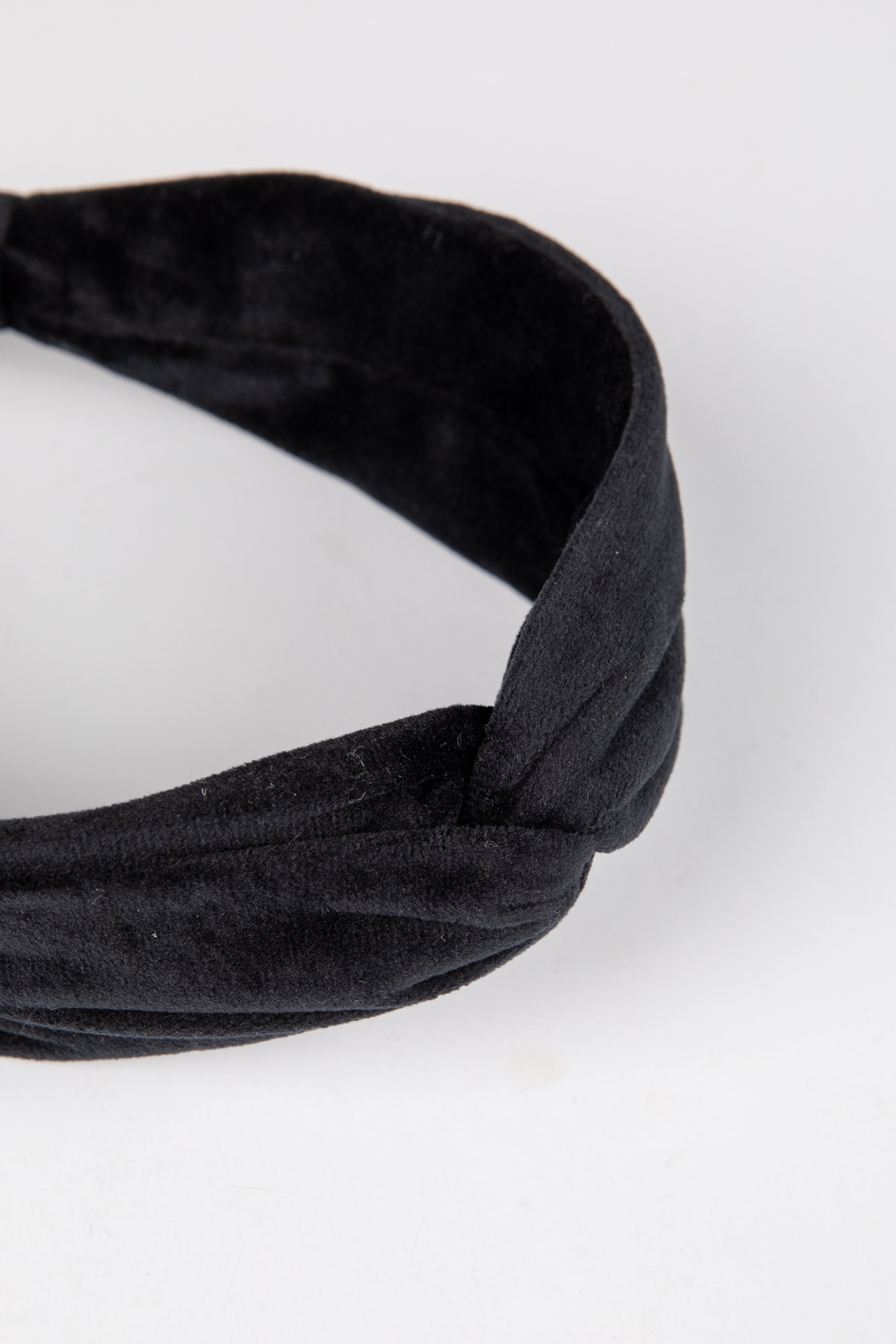 black velvet headband