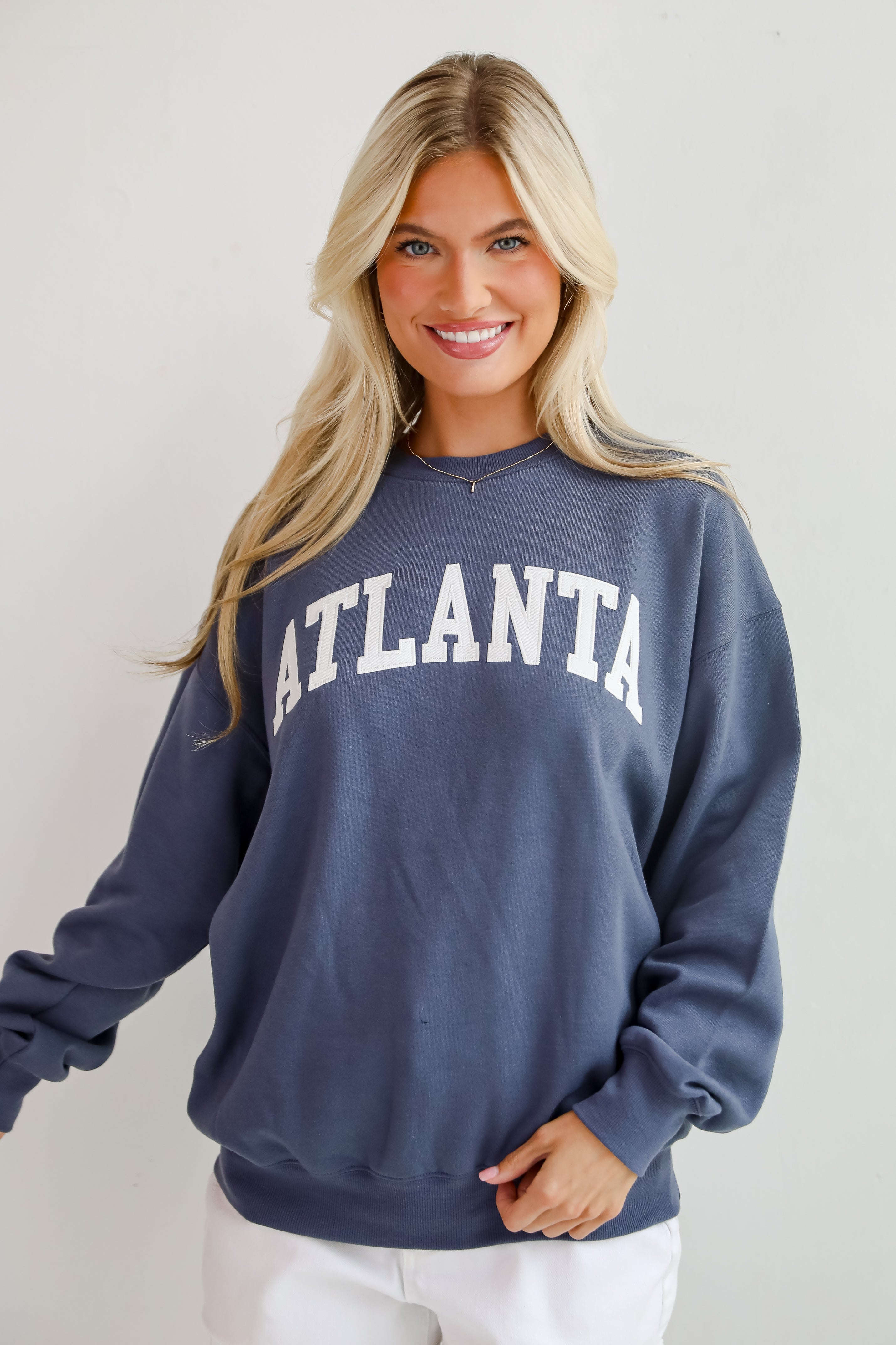 Atlanta Embroidered Sweatshirt