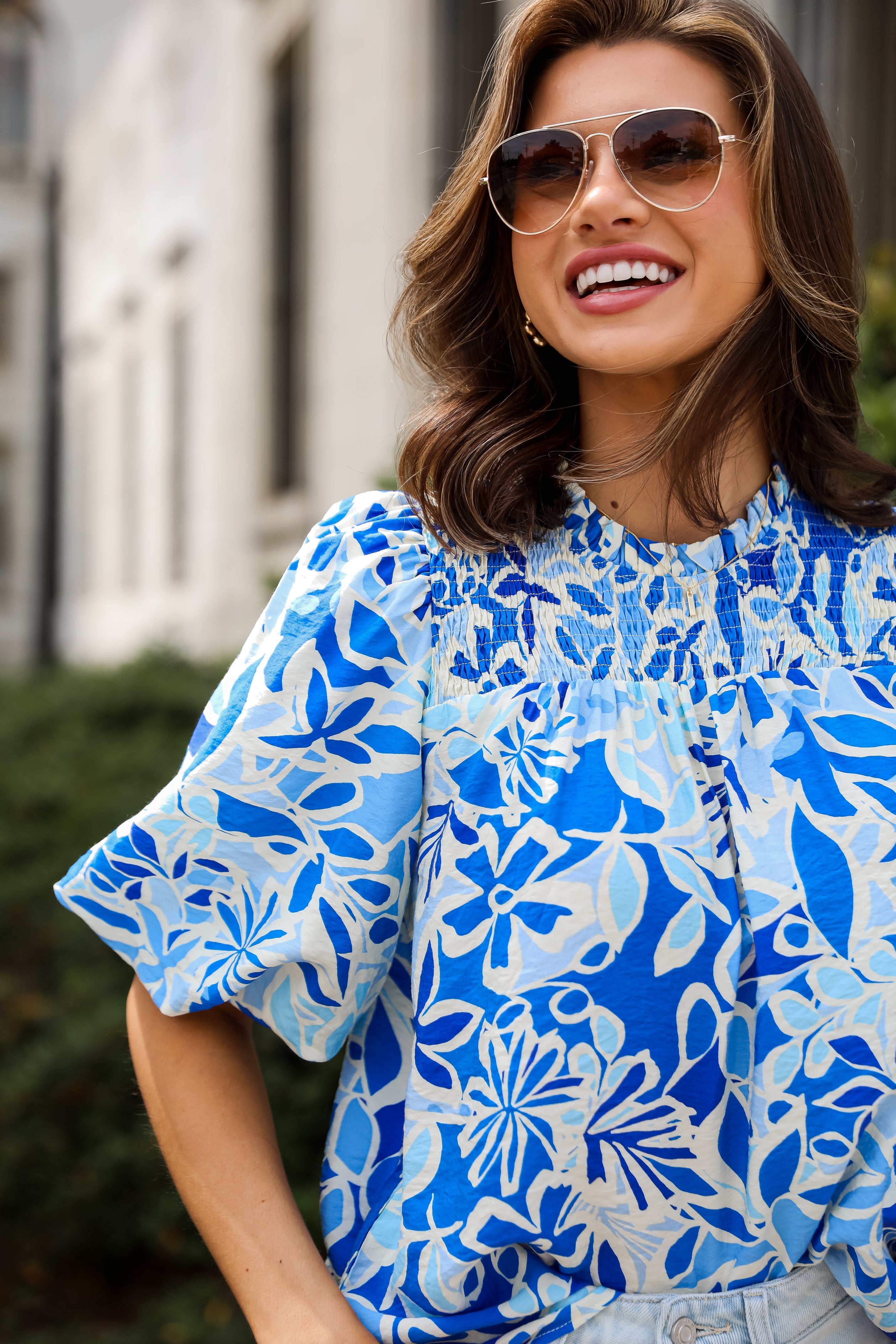 floral tops