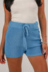 Just Imagine It Blue Knit Shorts