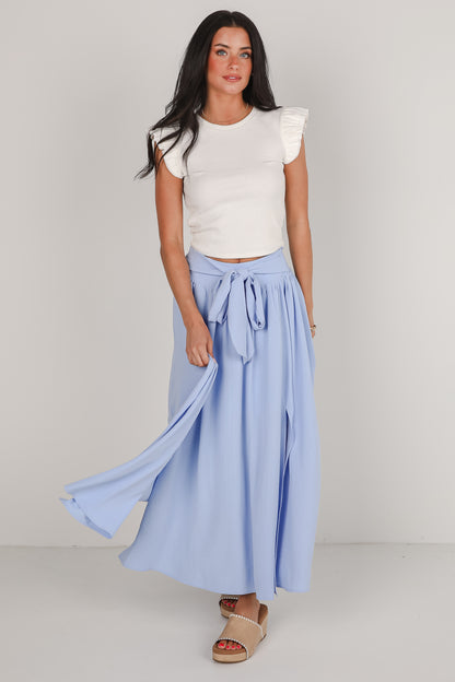 Know What To Do Maxi Skirt