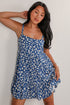 Tell Your Story Blue Mini Dress