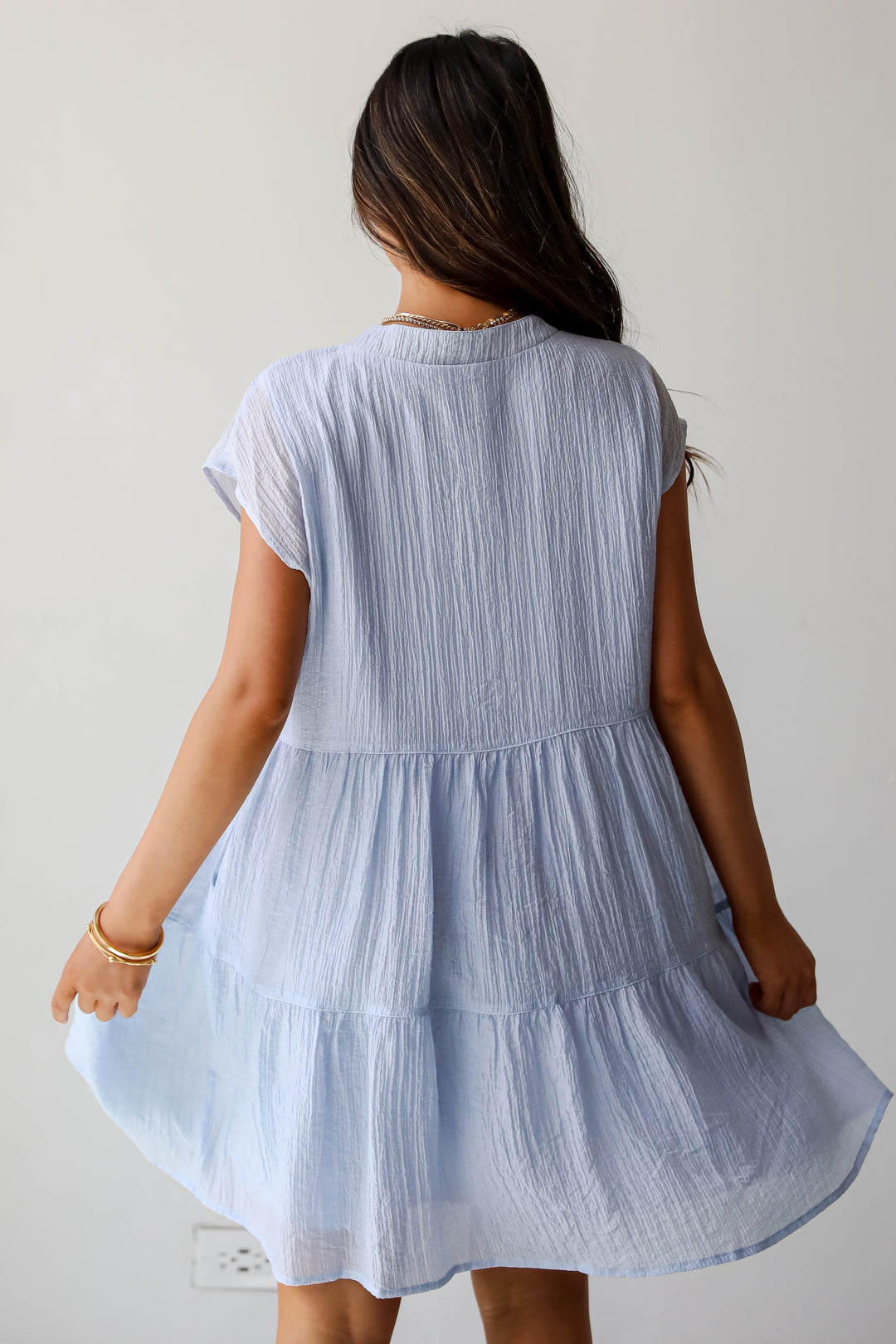 Light Blue Mini Dress