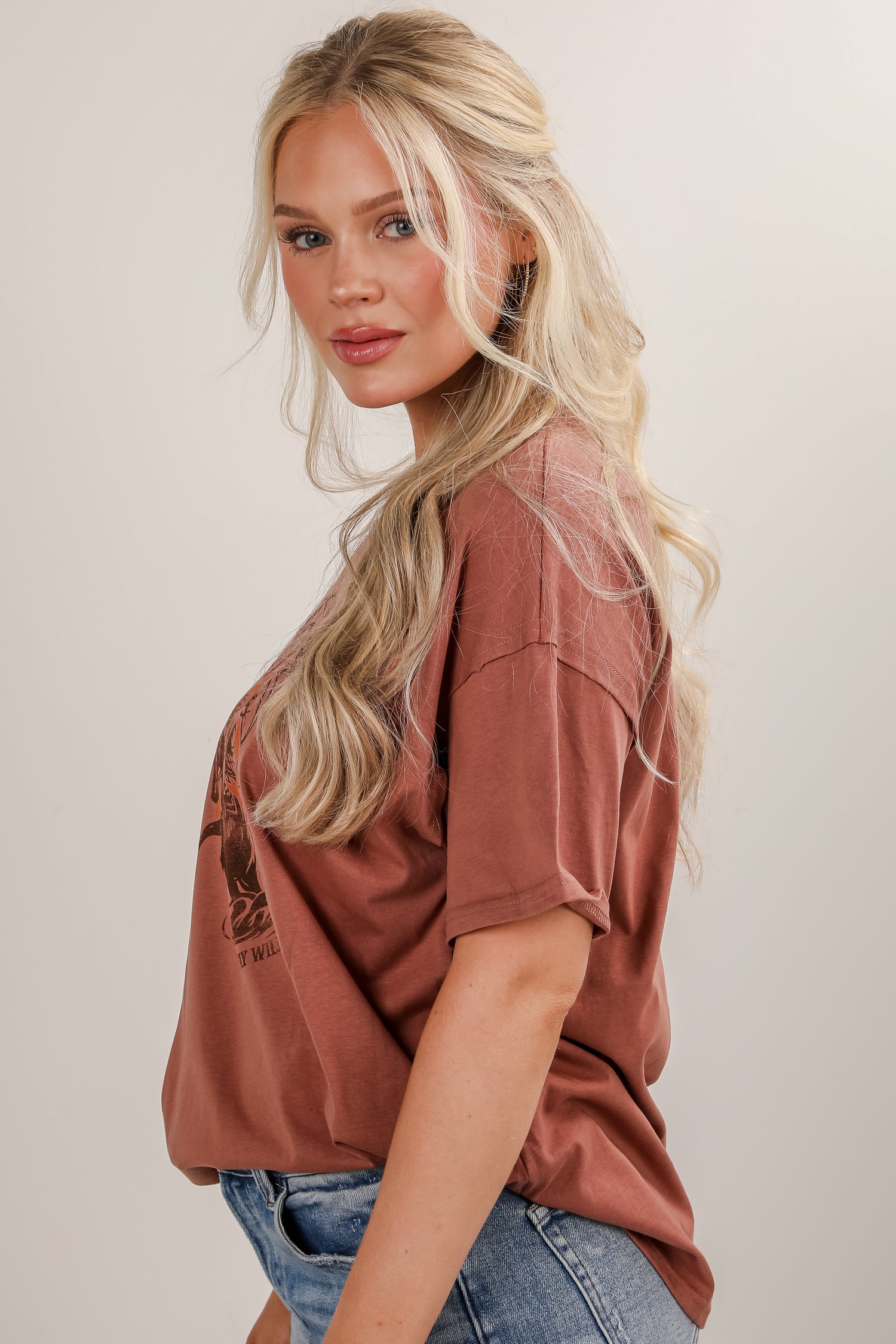 Brick Love Is A Cowboy Graphic Tee