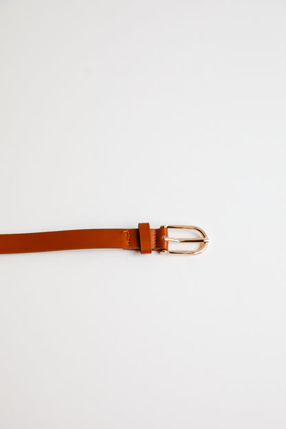 Chic Achievement Cognac Belt