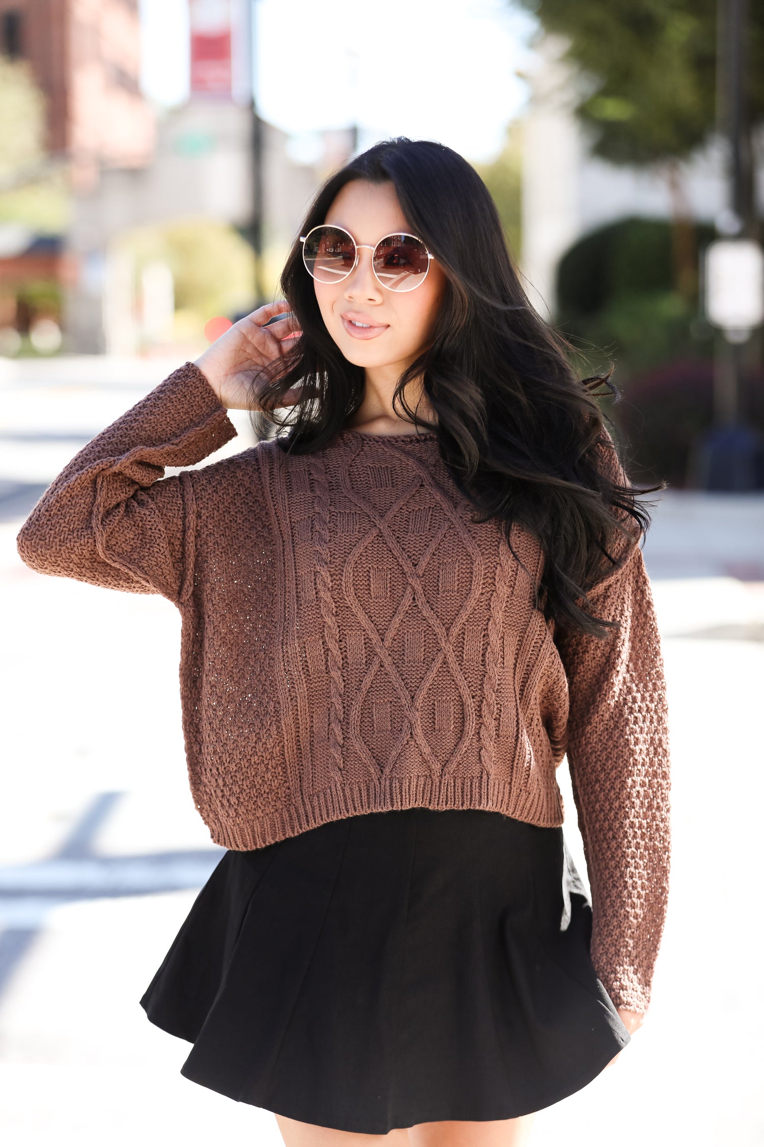 Exceptional Coziness Cable Knit Sweater